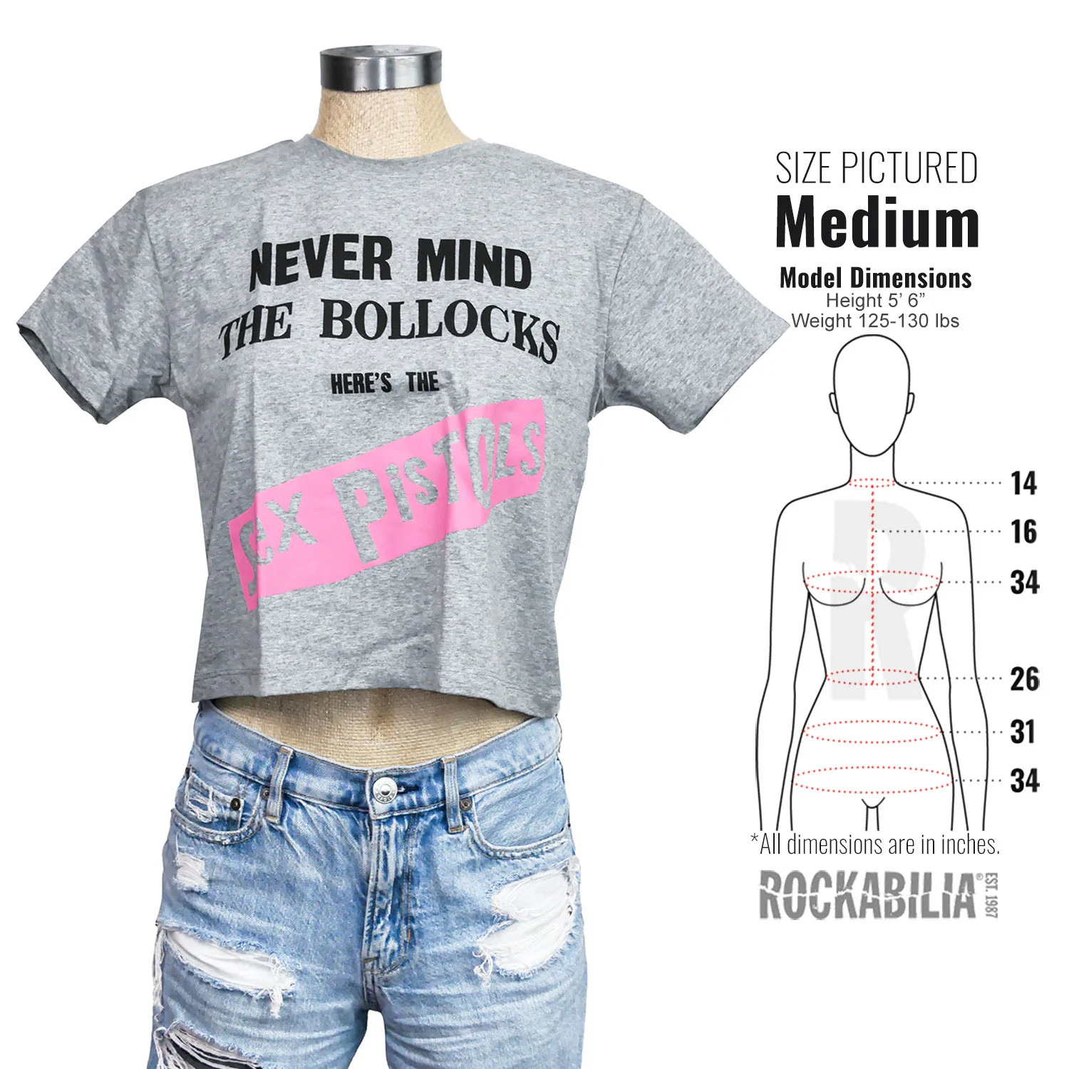 NMTB Original Album Ladies Crop Top Junior Top - Image 4